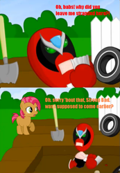 Size: 633x915 | Tagged: safe, imported from derpibooru, babs seed, homestar runner, strong bad