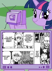 Size: 511x700 | Tagged: safe, imported from derpibooru, twilight sparkle, exploitable meme, haruno sakura, imminient shitstorm, manga, meme, namikaze minato, naruto, shipping, trolling, tv meme, twiface, uzumaki kushina, uzumaki naruto