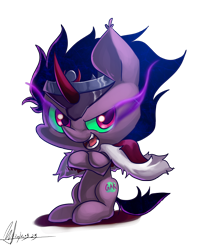 Size: 2312x2929 | Tagged: safe, artist:jggjqm522, imported from derpibooru, king sombra, chibi, male, solo