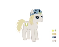 Size: 500x400 | Tagged: safe, artist:chirin98, imported from derpibooru, pony, johnny joestar, jojo's bizarre adventure, ponified, solo, steel ball run