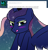 Size: 629x660 | Tagged: safe, artist:zombiecollie, imported from derpibooru, princess luna, ask lusty luna, blushing, female, licking lips, lusty luna, solo, tongue out, tumblr