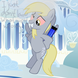 Size: 888x888 | Tagged: safe, imported from derpibooru, derpy hooves, bong, drugs, high, marijuana, text