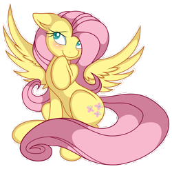 Size: 6000x5882 | Tagged: safe, artist:joey darkmeat, artist:pastelflakes, imported from derpibooru, fluttershy, pony, absurd resolution, female, solo