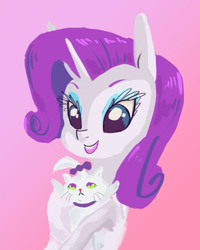 Size: 600x749 | Tagged: safe, artist:twitchykismet, imported from derpibooru, opalescence, rarity