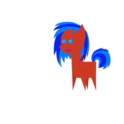Size: 1280x1280 | Tagged: safe, artist:slivalz, imported from derpibooru, oc, oc only, oc:crystal flower, pegasus, pony, female, mare, pointy ponies, simple background, solo, white background