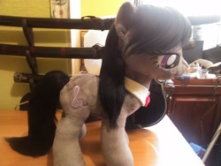 Size: 1280x960 | Tagged: safe, artist:tres-apples, imported from derpibooru, octavia melody, irl, photo, plushie