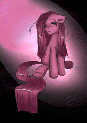 Size: 600x849 | Tagged: dead source, safe, artist:misukitty, imported from derpibooru, pinkamena diane pie, pinkie pie, female, solo