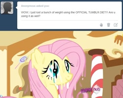 Size: 635x508 | Tagged: safe, artist:capnpea, edit, imported from derpibooru, fluttershy, female, fimbriae, melting, solo, tumblr, wat