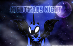 Size: 1920x1200 | Tagged: safe, artist:cloud-twister, imported from derpibooru, nightmare moon, female, mare in the moon, moon, solo, space, vector, wallpaper