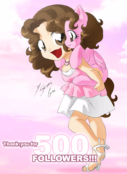Size: 2559x3492 | Tagged: safe, artist:shinta-girl, imported from derpibooru, oc, oc:shinta pony, human, high heels, human ponidox, ponified, self ponidox, shinta girl, shoes
