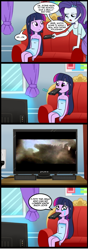 Size: 712x2012 | Tagged: safe, imported from derpibooru, kaiju, equestria girls, comic, exploitable meme, godzilla, godzilla (series), godzilla 2014, meme, tv meme