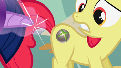 Size: 720x405 | Tagged: safe, imported from derpibooru, apple bloom, cutie mark, xbox one