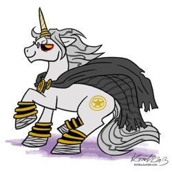 Size: 1000x1000 | Tagged: safe, artist:kiriska, imported from derpibooru, pony, dr. finitevus, ponified, solo, sonic the hedgehog (series)