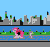Size: 240x224 | Tagged: safe, imported from derpibooru, pinkie pie, spike, animated, crossover, meme, nigga stole my bike, nintendo, pixel art, punch out, punch-out!!, racial slur, riding, ytmnd