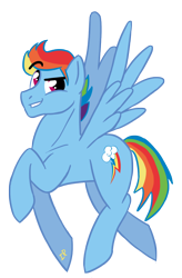 Size: 904x1380 | Tagged: safe, artist:ordinarydraw, imported from derpibooru, rainbow dash, rainbow blitz, rule 63, solo