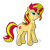 Size: 1500x1500 | Tagged: safe, artist:bigwetwilly2612, imported from derpibooru, sunset shimmer, pony, unicorn, chest fluff, female, grin, simple background, solo, transparent background