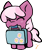 Size: 500x599 | Tagged: safe, artist:zutcha, imported from derpibooru, cheerilee, earth pony, pony, cheeribetes, cute, female, filly, filly cheerilee, lunchbox, mouth hold, simple background, solo, transparent background