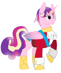 Size: 2305x2719 | Tagged: safe, artist:wicklesmack, imported from derpibooru, princess cadance, prince bolero, ring, rule 63, simple background, solo, transparent background, vector