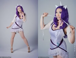 Size: 1316x1000 | Tagged: safe, artist:yayacosplay, imported from derpibooru, rarity, human, clothes, cosplay, costume, irl, irl human, measuring tape, photo