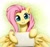 Size: 1600x1516 | Tagged: safe, artist:xn-d, edit, imported from derpibooru, fluttershy, cute, exploitable, exploitable meme, female, fluttershy note meme, meme, note, paper, shyabetes, sign, smiling, solo