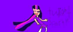 Size: 1006x441 | Tagged: safe, artist:darkbrat18, imported from derpibooru, twilight sparkle, human, 1000 hours in ms paint, female, humanized, needs more saturation, solo