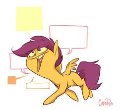 Size: 900x800 | Tagged: safe, artist:capnpea, imported from derpibooru, scootaloo, female, solo