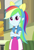 Size: 342x506 | Tagged: safe, edit, edited screencap, imported from derpibooru, screencap, rainbow dash, equestria girls, equestria girls (movie), female, inverted mouth, solo