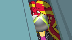 Size: 384x215 | Tagged: safe, edit, edited screencap, imported from derpibooru, screencap, sunset shimmer, equestria girls, equestria girls (movie), shimmer peekaboo, xbox, xbox one