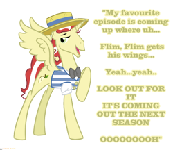 Size: 887x768 | Tagged: safe, artist:scissorsrunner, imported from derpibooru, flim, alicorn, pony, alicornified, fiesta equestria, flimicorn, male, princess flim, race swap, simple background, solo, stallion, text, transparent background