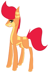 Size: 611x934 | Tagged: safe, artist:n0m-l0l, imported from derpibooru, oc, oc only, earth pony, pony, solo