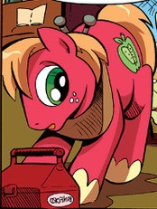 Size: 174x231 | Tagged: safe, idw, imported from derpibooru, big macintosh, earth pony, pony, iwtcird, male, solo, stallion