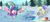 Size: 2163x970 | Tagged: safe, artist:sorcerushorserus, imported from derpibooru, derpy hooves, firefly, rainbow dash, pegasus, pony, comic:dash academy, crosscut saw, female, g1, g1 to g4, g4, generation leap, ice, ice skating, mare, saw, sitting, winter