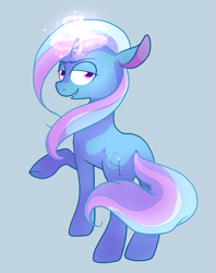 Size: 1585x2000 | Tagged: safe, artist:blynxee, artist:spekkl, imported from derpibooru, trixie, pony, unicorn, female, mare, solo