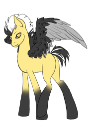 Size: 2500x3500 | Tagged: safe, artist:bleedingautumn, imported from derpibooru, oc, oc only, pegasus, pony, solo