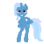 Size: 400x400 | Tagged: safe, artist:bigccv, imported from derpibooru, trixie, pony, animated, bipedal, dancing, female, grin, happy butt dance, looking at you, simple background, smiling, solo, transparent background