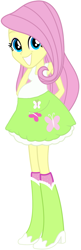 Size: 585x1805 | Tagged: safe, imported from derpibooru, fluttershy, equestria girls, female, looking at you, pregnant, pregnant edit, solo, teen pregnancy