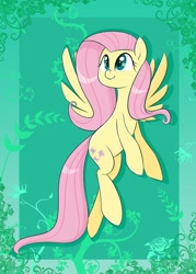 Size: 500x700 | Tagged: safe, artist:jessy, imported from derpibooru, fluttershy, female, solo