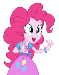 Size: 373x470 | Tagged: safe, imported from derpibooru, pinkie pie, equestria girls, dash for the crown, equestria girls prototype, female, game, solo