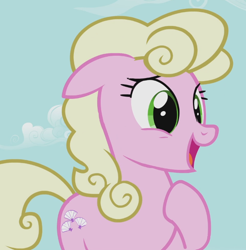 Size: 640x650 | Tagged: safe, imported from derpibooru, millie, earth pony, pony, background pony, female, mare, open mouth, solo