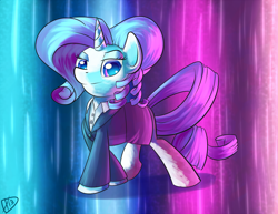 Size: 1100x850 | Tagged: safe, artist:paradigmpizza, imported from derpibooru, rarity, alternate hairstyle, classy, clothes, fabulous, female, solo, suit, tuxedo