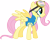 Size: 4504x3617 | Tagged: safe, artist:baumkuchenpony, imported from derpibooru, fluttershy, absurd resolution, female, simple background, solo, transparent background, vector, wonderbolt trainee uniform, wonderbolts, wondershy