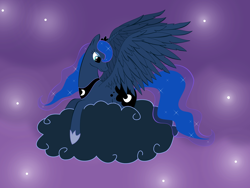 Size: 3648x2736 | Tagged: safe, artist:mychemforever, imported from derpibooru, princess luna, .psd available, cloud, female, solo