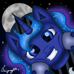 Size: 425x425 | Tagged: safe, artist:php7, imported from derpibooru, princess luna, alicorn, pony, female, solo
