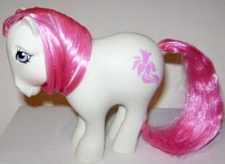 Size: 400x293 | Tagged: safe, imported from derpibooru, march daffodil, earth pony, pony, birthflower ponies, g1, irl, photo, solo, toy