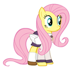 Size: 667x600 | Tagged: dead source, safe, artist:cordeliachan, deleted from derpibooru, imported from derpibooru, fluttershy, simple background, solo, transparent background, vector