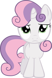 Size: 1746x2614 | Tagged: safe, artist:ekkitathefilly, imported from derpibooru, sweetie belle, female, filly, simple background, solo, transparent background, unamused, vector