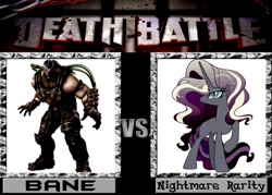 Size: 900x643 | Tagged: safe, imported from derpibooru, nightmare rarity, bane, death battle
