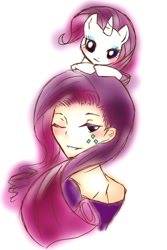 Size: 534x799 | Tagged: safe, artist:yume-etsu, imported from derpibooru, rarity, human, female, human ponidox, humanized, pixiv, solo