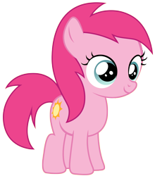 Size: 3454x3931 | Tagged: safe, artist:kooner-cz, edit, editor:jdueler11, imported from derpibooru, pinkie pie, sunny daze, fanfic:past sins, female, recolor, simple background, solo, transparent background, vector