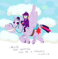 Size: 985x987 | Tagged: safe, artist:cygaj, imported from derpibooru, twilight sparkle, alicorn, pegasus, pony, female, mare, minimus, princess sofia, sofia the first, twilight sparkle (alicorn)